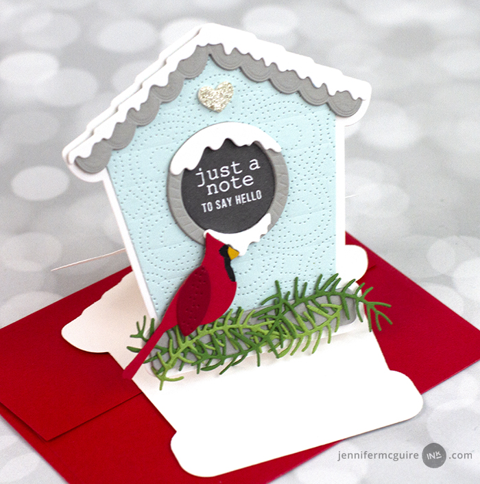 Easel Card Video by Jennifer McGuire Ink