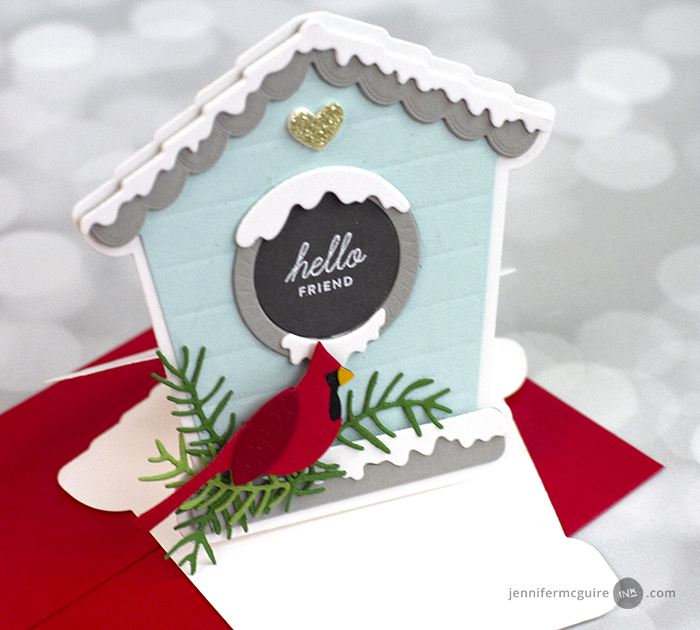 Easel Card Video by Jennifer McGuire Ink