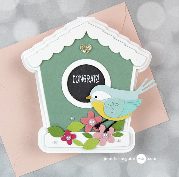 Easel Card Video by Jennifer McGuire Ink