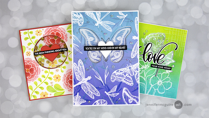 Inside-Out Surprise Window Cards Video by Jennifer McGuire Ink