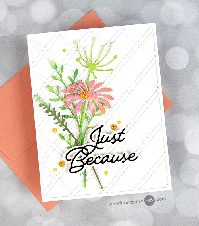 2 Ways: Inked Die Cuts Video by Jennifer McGuire Ink