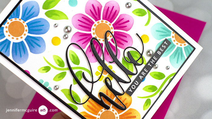 0421 Shimmer Layered Backgrounds Video by Jennifer McGuire Ink