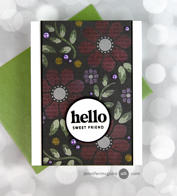 0421 Shimmer Layered Backgrounds Video by Jennifer McGuire Ink