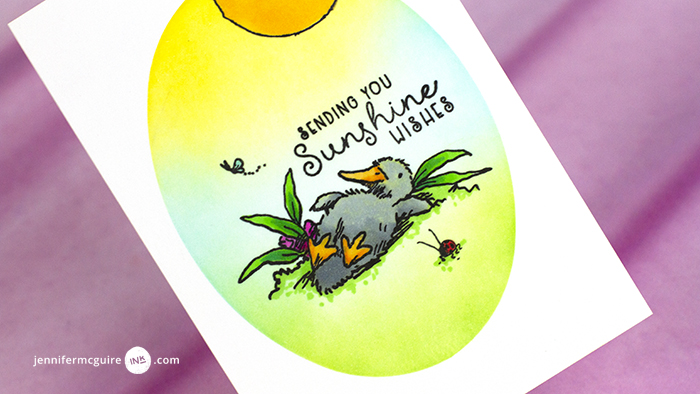 Stamped Postcards with FREE Download Video by Jennifer McGuire Ink