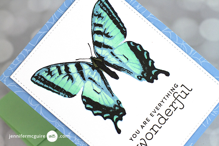 Stamping Layering Tricks Video by Jennifer McGuire Ink