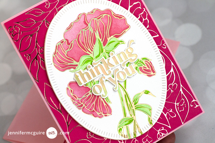 Foiling Technique Video by Jennifer McGuire Ink