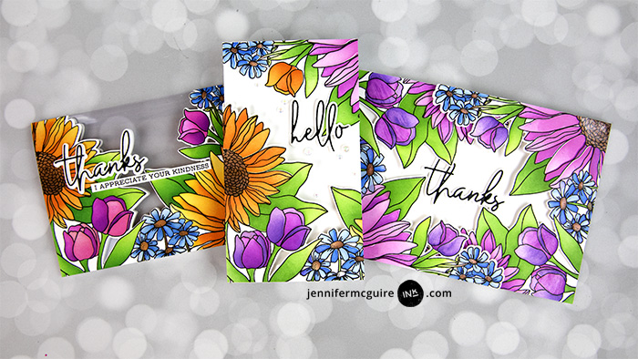 One Kit Five Sizes Video by Jennifer McGuire Ink
