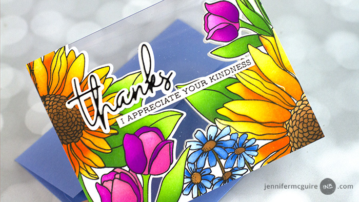 One Kit Five Sizes Video by Jennifer McGuire Ink