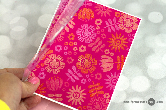 Glow Stamping Video by Jennifer McGuire Ink
