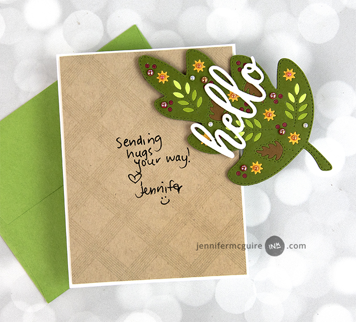 Simple Swing Reveal Cards Video by Jennifer McGuire Ink