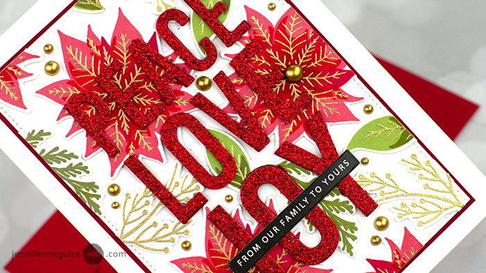 Peace Love Joy Tag Cards - Jennifer McGuire Ink