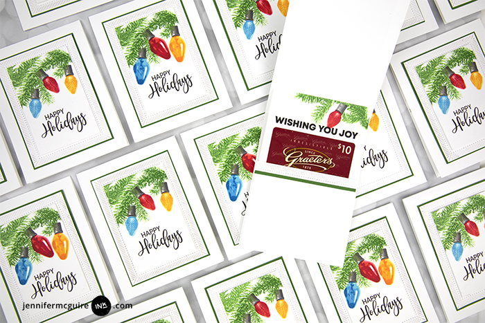 Gift Card Slider Cards Video by Jennifer McGuire Ink