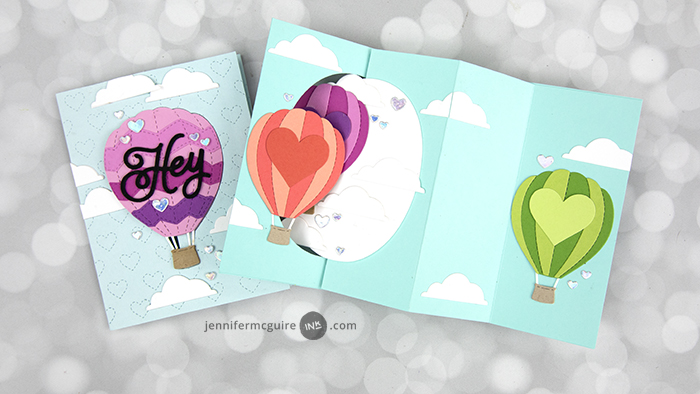 Window Pop-Out Cards Video by Jennifer McGuire Ink
