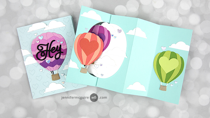 Window Pop-Out Cards Video by Jennifer McGuire Ink