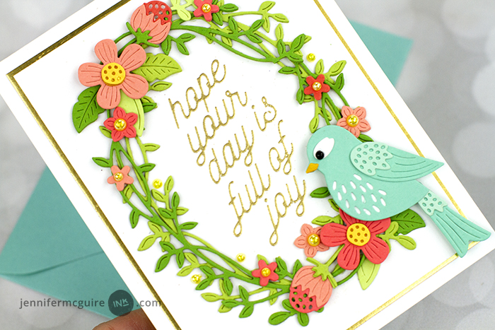 Impressions with Foil Plates Video by Jennifer McGuire Ink