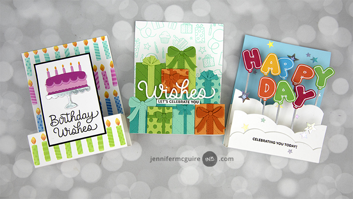 Easy Box Pop Cards Video by Jennifer McGuire Ink