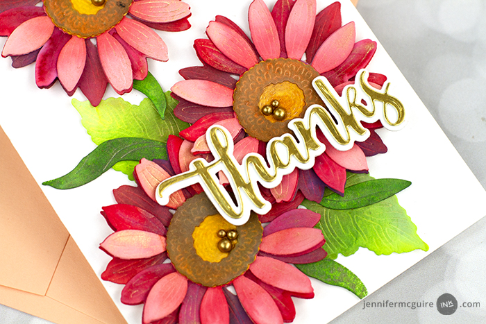 Fast Distress Die Cut Methods Video by Jennifer McGuire Ink