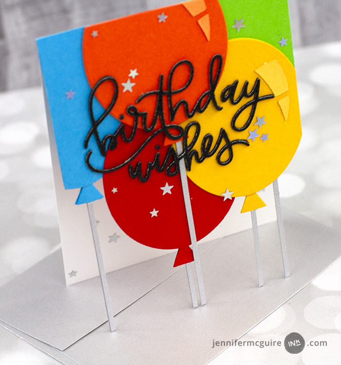 Fun Shaped Birthday Cards Video by Jennifer McGuire Ink