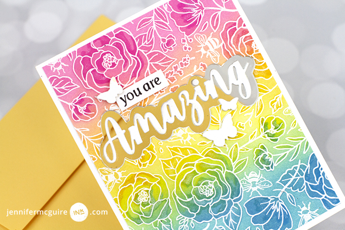 Completely See-Thru Card Video by Jennifer McGuire Ink