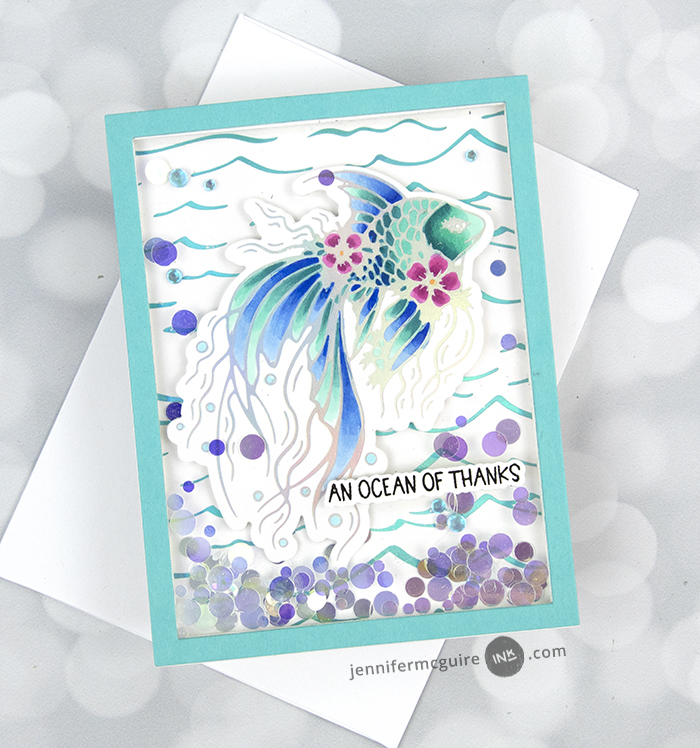 Magic Shaker Cards Video by Jennifer McGuire Ink