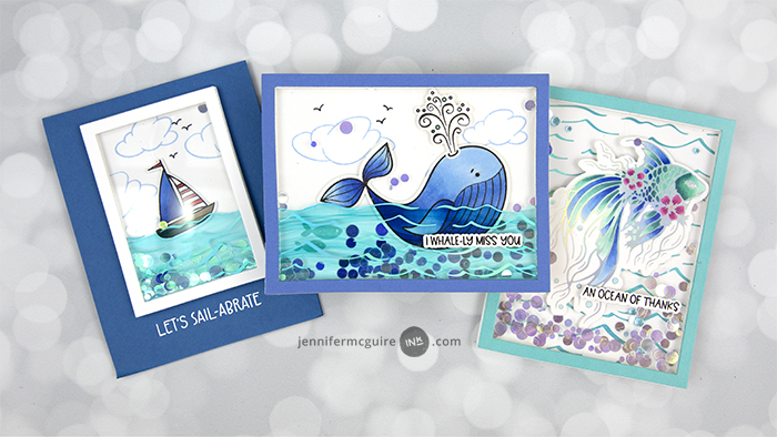 Magic Shaker Cards Video by Jennifer McGuire Ink