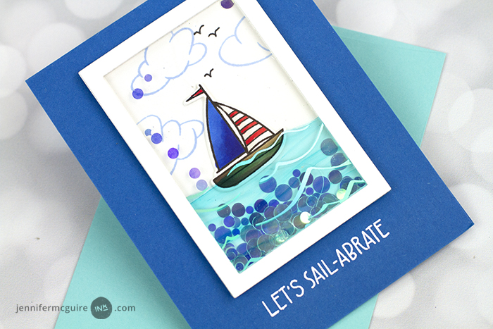 Magic Shaker Cards Video by Jennifer McGuire Ink