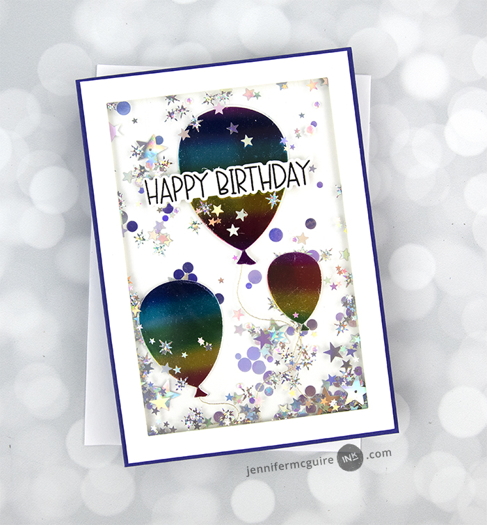 Magic Shaker Cards Video by Jennifer McGuire Ink