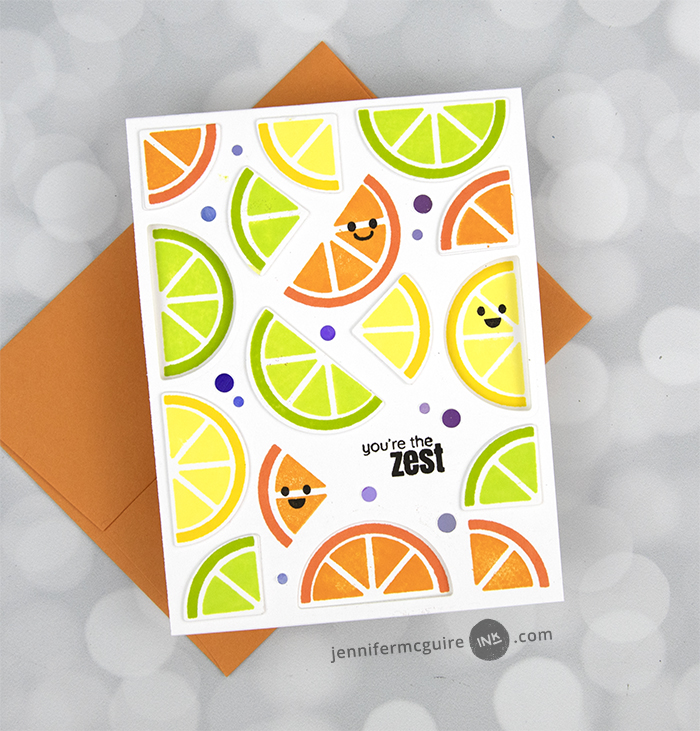 Stamped Window Cards Video by Jennifer McGuire Ink