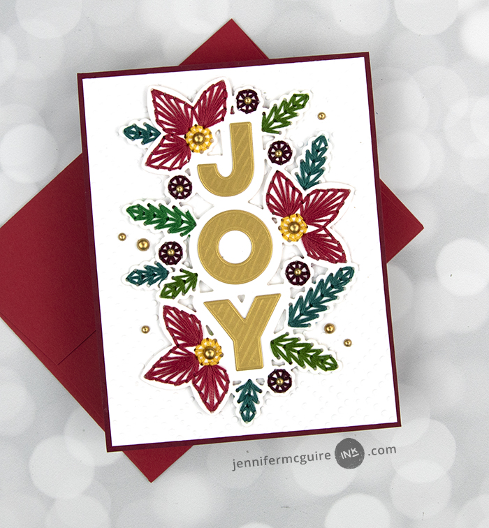 Creative Stitched Cards Video by Jennifer McGuire Ink