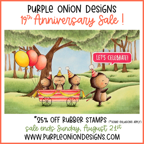 25% Off Stamps from Purple Onion Designs