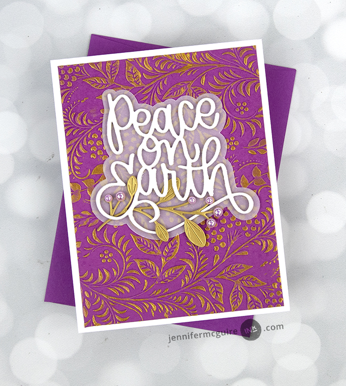 Peace Love Joy Tag Cards - Jennifer McGuire Ink