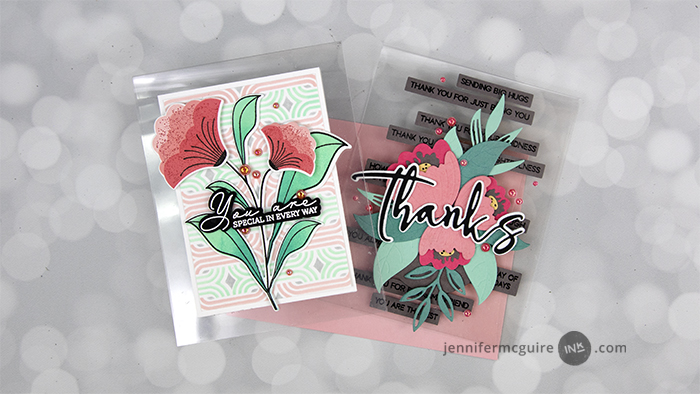 Go-To Technique: Clear Cards Video by Jennifer McGuire Ink