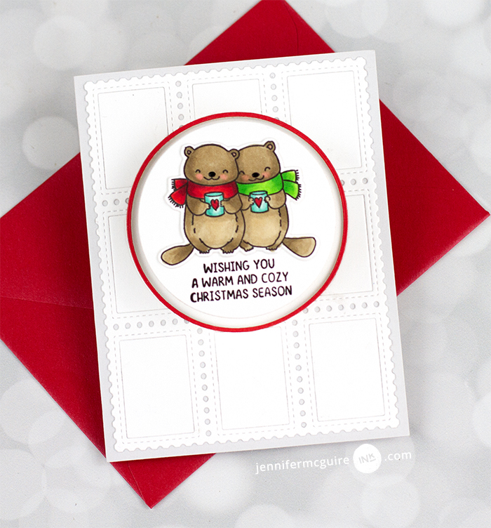 Warm And Cozy Card - Jennifer McGuire Ink