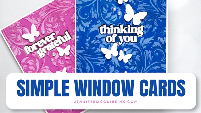 MORE Simple, No-Bulk Cards... With a Twist! + Deals! - Jennifer McGuire Ink